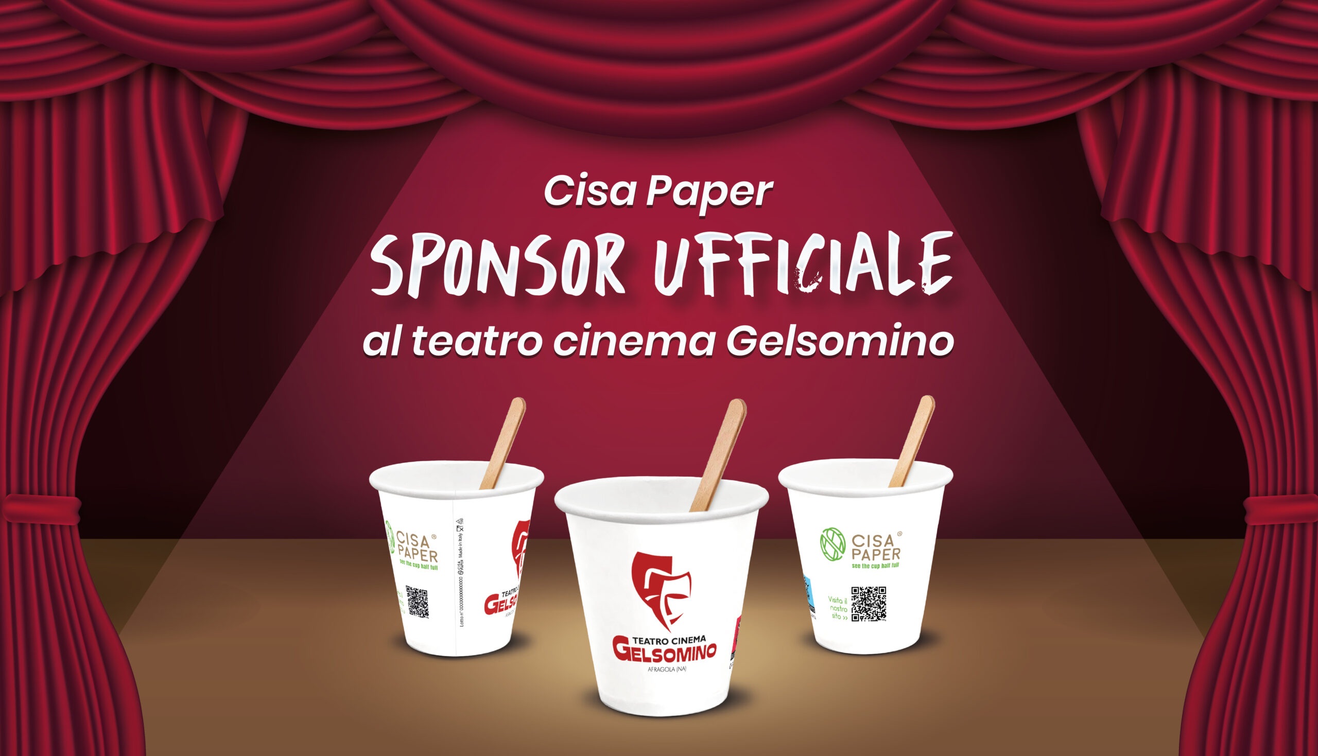 Scopri di più sull'articolo Rassegna Teatrale 2024/2025 al Cinema Teatro Gelsomino: Cisa Paper Sponsor dell’evento