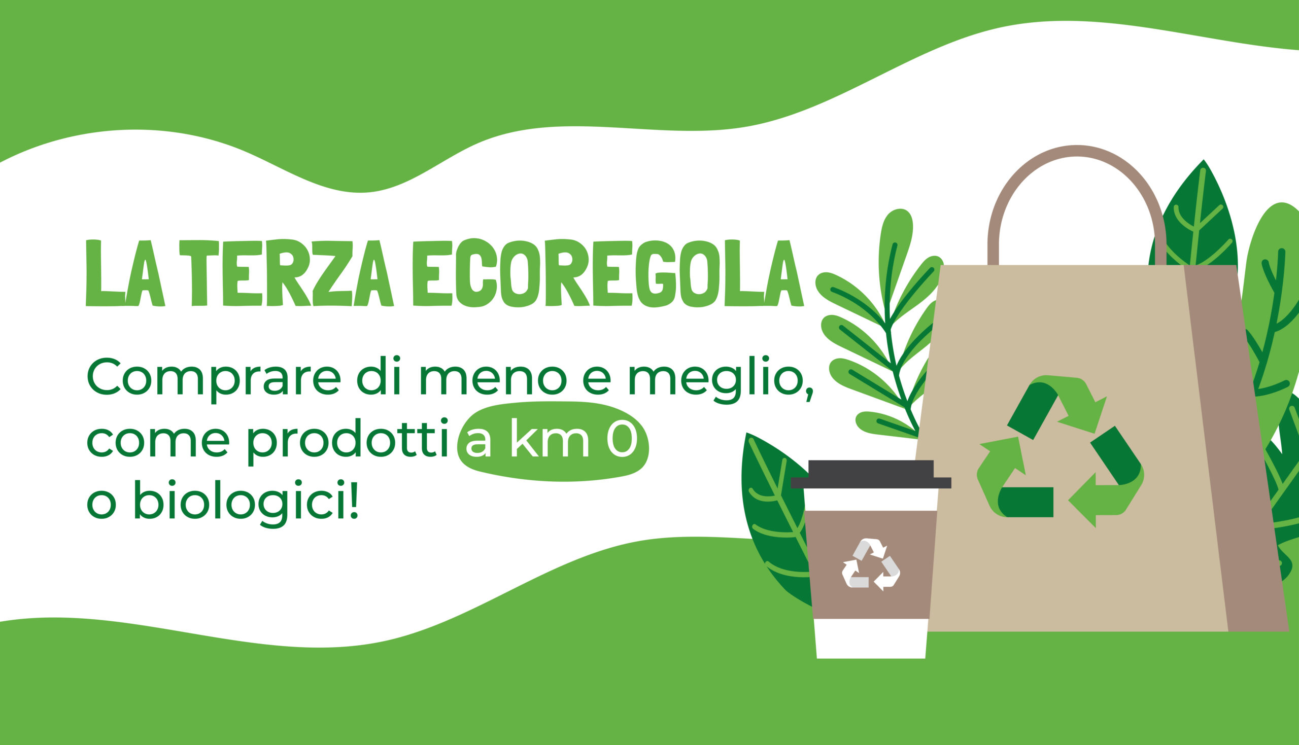 Scopri di più sull'articolo La Terza Ecoregola: Comprare di Meno e Meglio – Prodotti a Km 0 e Biologici